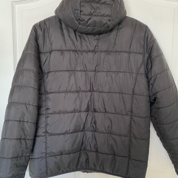 Eddie Bauer Boys 14/16 Reversible Fleece Lined Hooded Lightweight Puffer Jacket. - Picture 3 of 16